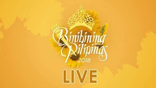 Binibining Pilipinas 2018 Top 10 National Costume  YouTube Mobile Livestream [upl. by Edas]