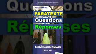 La Boîte à Merveilles paratexte 📚 laboîteàmerveilles [upl. by Koosis]