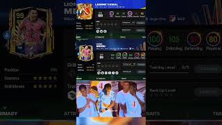 Ea Logic ☠️💀 With Lamine Yamal and Nico Williams dance tribute to Neymar fcmobile shorts [upl. by Merrilee]