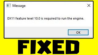 How to FIX MIR4 DX11 feature level 100 is required to run the engine [upl. by Pelligrini]