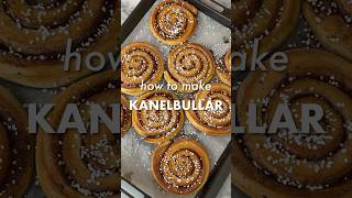 KANELBULLAR  Swedish Cinnamon Buns✨ ceciliatolonecom for the recipe baking kanelbullar [upl. by York]