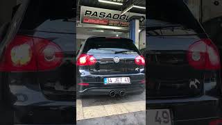 Volkswagen Golf 5 GTİ Popbangs 💥 [upl. by Elletnuahc]