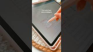 How to download stickers📒  🎀 2025 ipad planner  ipad ipadplanner goodnotes digitalplannerpeace [upl. by Hewett]