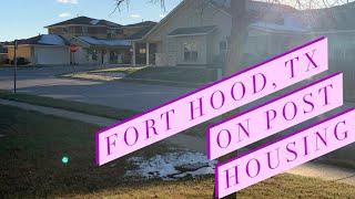 FORT HOOD HOUSING Wainwright Expansion Onpost housing [upl. by Elamor842]