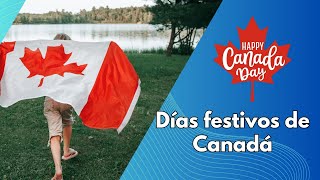 Días festivos de Canadá [upl. by Guenevere]