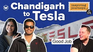 From Chandigarh University to North Carolina State University  Working at Tesla Ft Kshitij Rasal [upl. by Yorke]