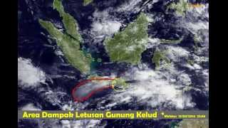 Area Dampak Letusan Gunung Kelud 2014 [upl. by Allenrac751]