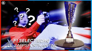 WIE WORDEN DE 20 NIEUWE COUREURS🏎️  Selectiedag Racekampioenschap🏁  De ZappsportKantine [upl. by Leerzej561]