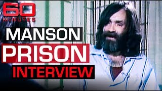 Charles Mansons first prison interview  60 Minutes Australia [upl. by Lance714]