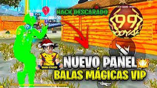 NUEVO PANEL MAS DESCARADO DE TODO FREE FIRE 😱 BALAS MÁGICAS CON WALL HACKS 🔥 ANTIBLASLITS✅  DAVID [upl. by Seve]