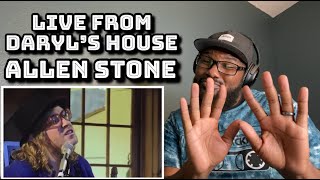 Live At Daryl’s House  Allen Stone Unaware  REACTION [upl. by Olocin]