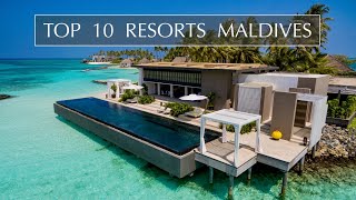 Top 10 best luxury resorts in the Maldives 4K UHD [upl. by Nashoma232]