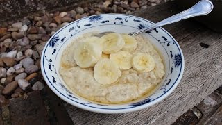 How to make Porridge  Oatmeal for Breakfast [upl. by Bunch998]