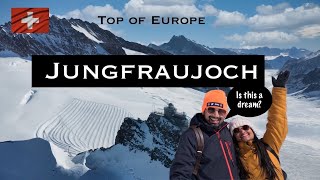 Jungfraujoch Switzerland Top of Europe  Full Guide 2023 🇨🇭 [upl. by Fabrianna]