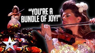 Violin Virtuoso Lettice Rowbotham doesnt miss a single note  Live Show  BGT Series 8 [upl. by Kinny]