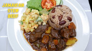 Stew Beef Jamaican Style  Beef Stew Recipe  JUENFO Kitchen [upl. by Magna297]