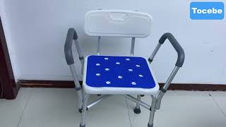 Tocebe Shower Chair Assembly Instruction [upl. by Avictor]