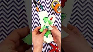 Making Paper Craft Trick with Creature from Garten of Banban 💫papercraft trick gartenofbanban [upl. by Namyh]