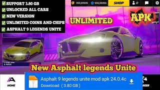 ASPHALT 9 LEGENDS MOD APK v2420f❗ UNLIMITED MONEY DOWNLOAD HACK MOD UNLOCK ALL CARS TERBARU 2024 [upl. by Olnee485]