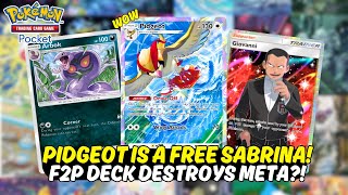 Pidgeot And Arbok Wreck The Meta Must Build F2P Deck  Pokémon TCG Pocket [upl. by Ykroc]