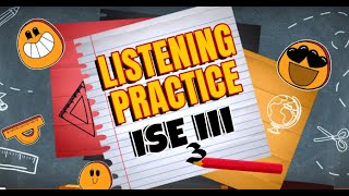 TRINITY ISE III LISTENING TASKS NUMBER 3 [upl. by Mcculloch]