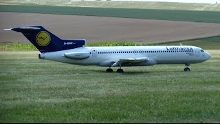 RC Airliner Boeing 727 Scale Turbine Model [upl. by Miza]