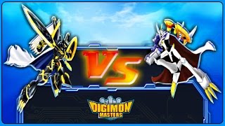 DMO Alphamon VS Omegamon  WHOS BETTER  Battle Comparison and StatsSkills Analysis [upl. by Aiam211]