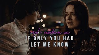 reylo  modern au  ❝if only you had let me know❞ atomised [upl. by Noby232]