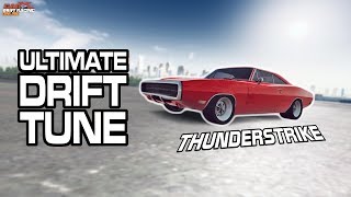 Thunderstrike  Dodge Charger ULTIMATE Drift Setup CarX Drift Racing Online Tuning Guide [upl. by Vandervelde]