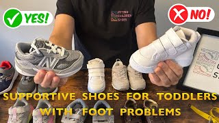 Supportive Shoes for Toddlers  Recommendations From a Shoe Fitter [upl. by Cleavland623]