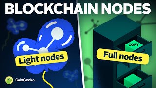 How Do BLOCKCHAIN Nodes Work Different Types Explained [upl. by Gnilyarg]