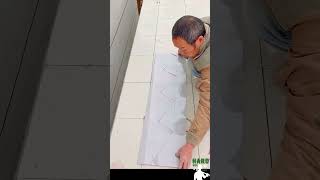 Stair skirting board cutting and installation process  Hard Workers [upl. by Eneloj]