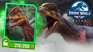 UNLOCKING DRACOVENATOR BY DARTING  Jurassic World Alive [upl. by Issak]