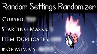 Randomizing The Hollow Knight Randomizer Itself [upl. by Amary]