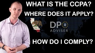 What is the CCPA Where does it apply How do I comply [upl. by Apollus205]