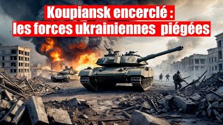 Offensive russe à Koupiansk  les forces ukrainiennes encerclées [upl. by Leirrad]