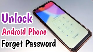 Forgot Android Phone Password How To Unlock Mobile Password Lock  Unlock Mobile Pin Lock [upl. by Cousins619]