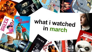 what i watched in march [upl. by Neetsirhc461]