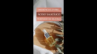 Ácido salicílico y peróxido de benzoilo Para qué sirven 🧐 [upl. by Neala]