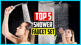 Top 5 Best Shower Faucet Set in 2024 – Reviews [upl. by Eixam]