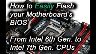 How to Easily flash your BIOS update BIOS [upl. by Acinorrev]