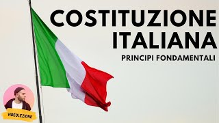 EDUCAZIONE CIVICA  La Costituzione italiana e i primi 12 articoli [upl. by Yadnus600]