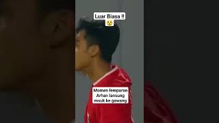 Lemparan Jauh Pratama Arhan timnasindonesia pialaasiau23 hasilpertandingam arhanpratama [upl. by Glory728]