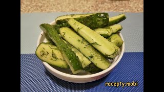 🥒Огурцы малосольные в пакете с чесноком [upl. by Dorthy]