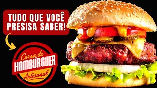 Curso de Hamburguer Artesanal 【TUDO SOBRE】 Curso de Hambúrguer Artesanal Completo [upl. by Trocki]