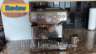 Breville Barista Express Espresso Machine Review  Why I Love This Coffee Maker [upl. by Kermy]