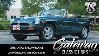 1977 MG B Convertible For Sale At Gateway Classic Cars  Orlando Stock 2499 [upl. by Cummine840]