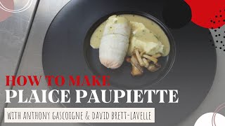 How To Make Plaice Paupiette  Grande Cuisine Academy [upl. by Einafit573]