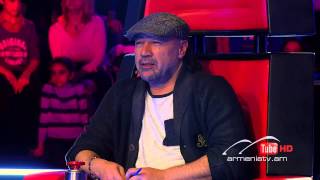 Gevorg MartirosyanՈւմ by Tigran Petrosyan  The Voice Of Armenia  Blind Auditions  Season 1 [upl. by Dnumyar]