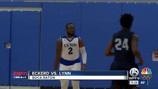 Lynn University defeats Eckerd College 7874 [upl. by Anetta918]